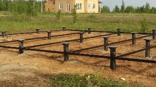 Установка и монтаж - винтовые сваи в Ишимбае для свайного фундамента дома. Цена от 2091 руб - видео закручивание